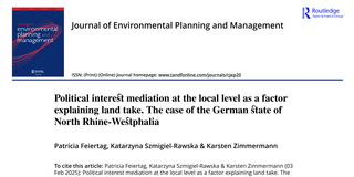 Cover_Article Political interest at the local level