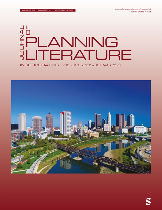 Cover of Journal of Planning Literature