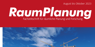 Titelseite_Raumplanung Ausgabe Flächenverbrauch