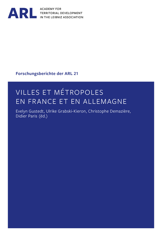 Cover Villes et métropoles en France et en Allemagne