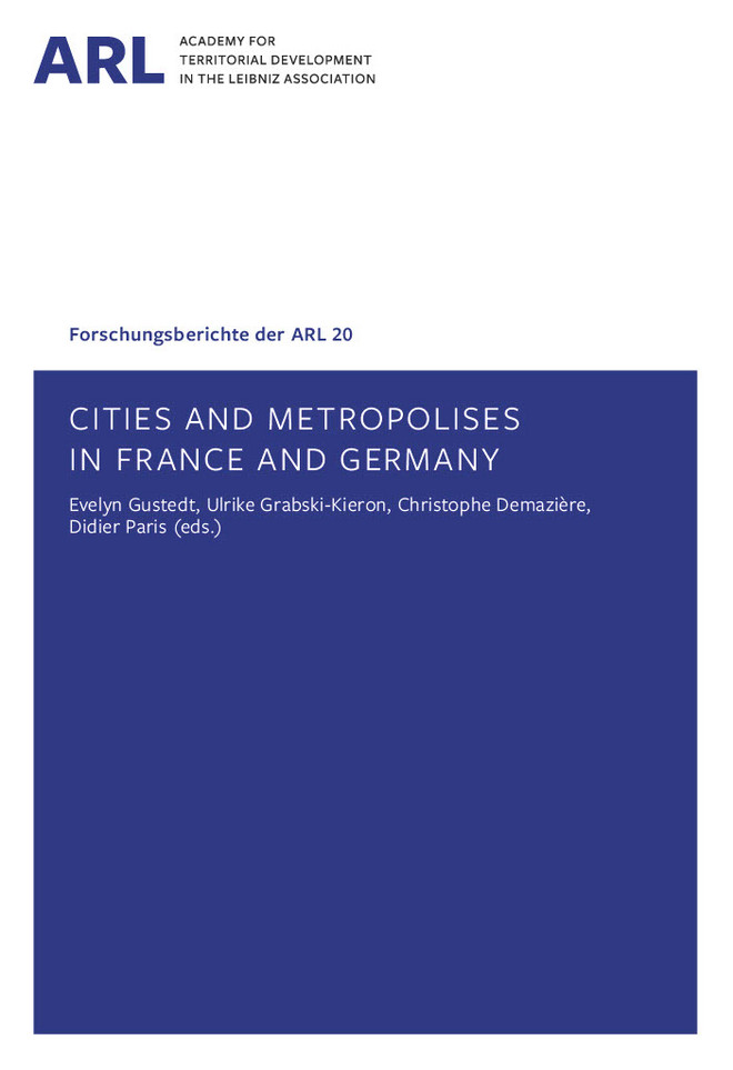 Titelseite Veröffentlichtung Cities and Metropolisies in France and Germany