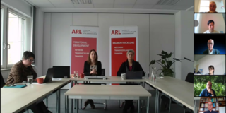 Screenshot aus der Online-Konfernz der ARL